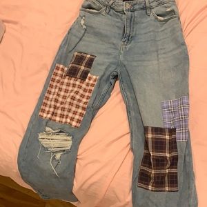 Hollister ultra high rise dad jeans